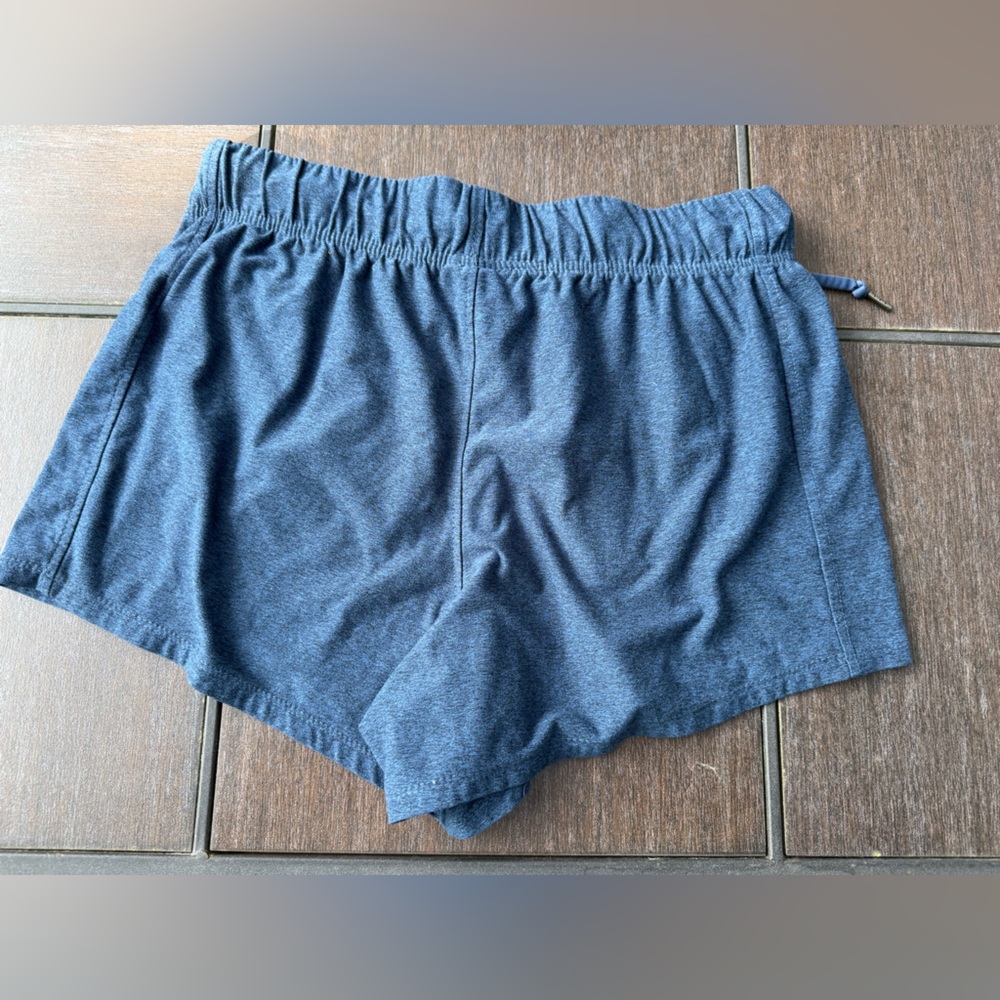 Athletic Works Women's Athletic Shorts in Blue and Green - Picture 6 of 11